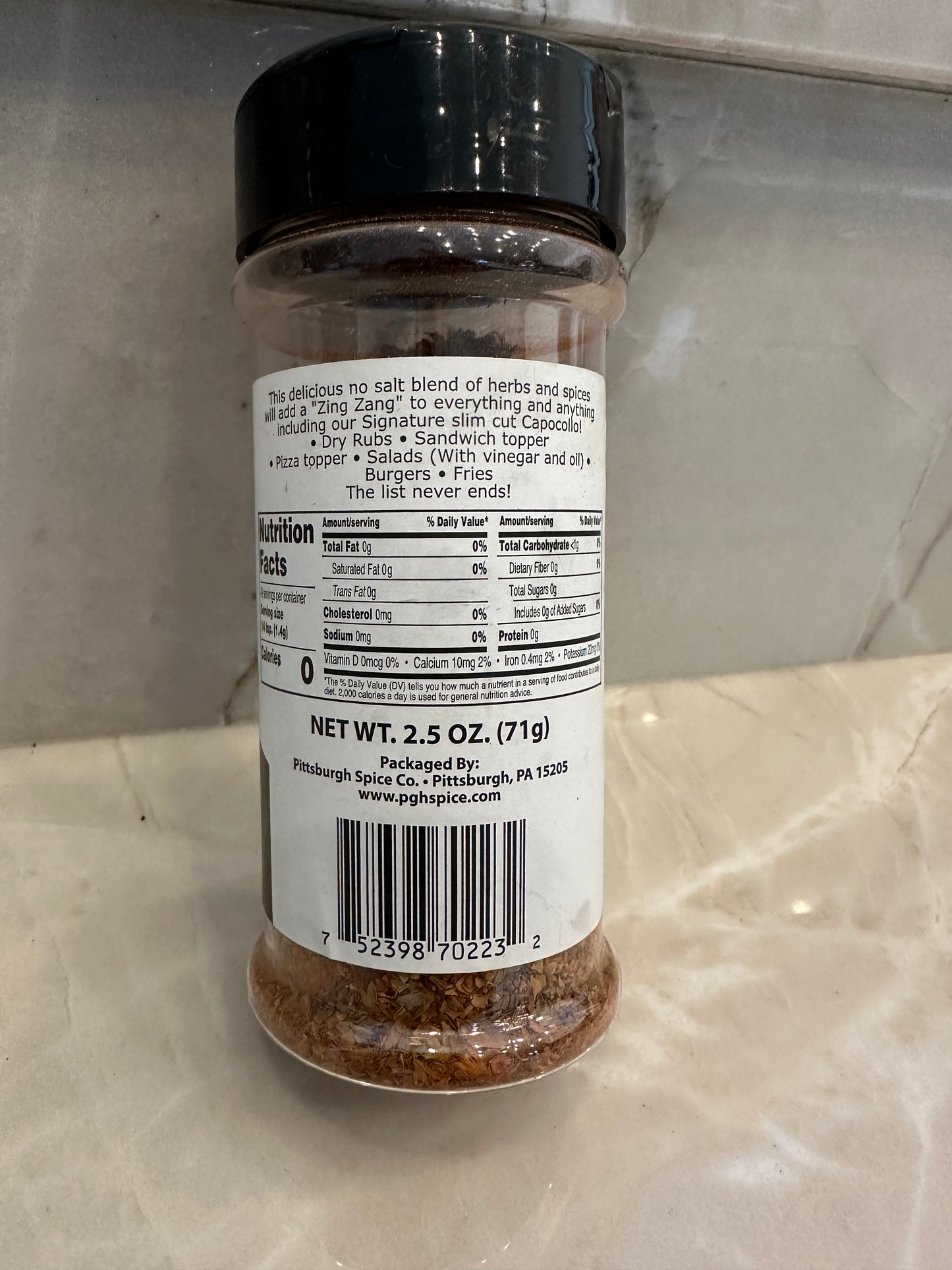 2 NONNI'S Zesty Italian Seasoning