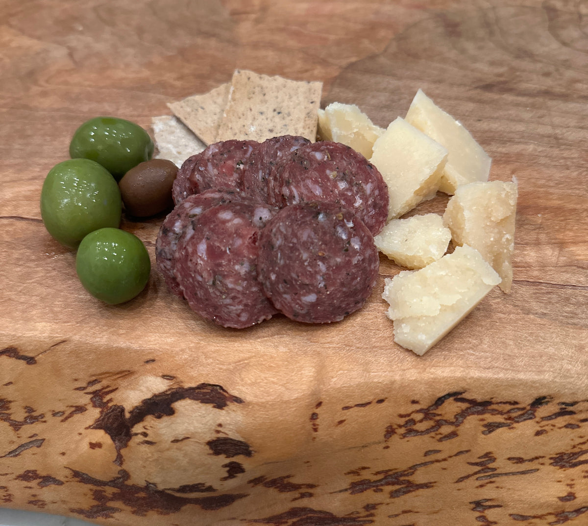 Uncured Mild Italian Dried Sausage with Basil