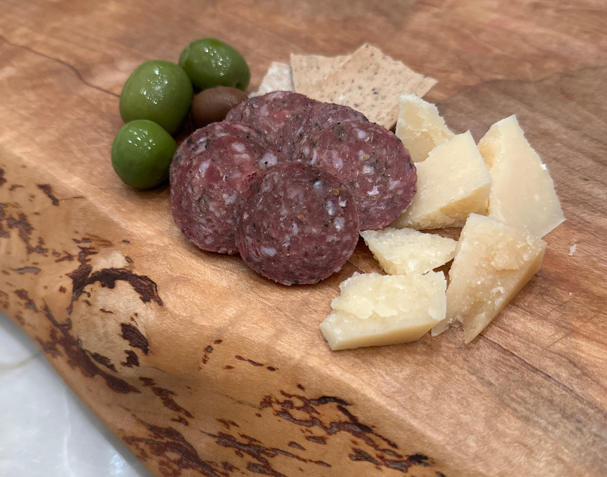 Uncured Mild Italian Dried Sausage with Basil