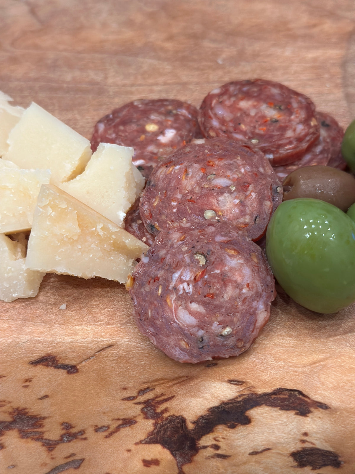 Uncured Traditional style HOT Italian Dried Sausage